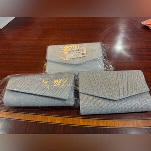 Elegant Gray Women's Clutch Bags New!
